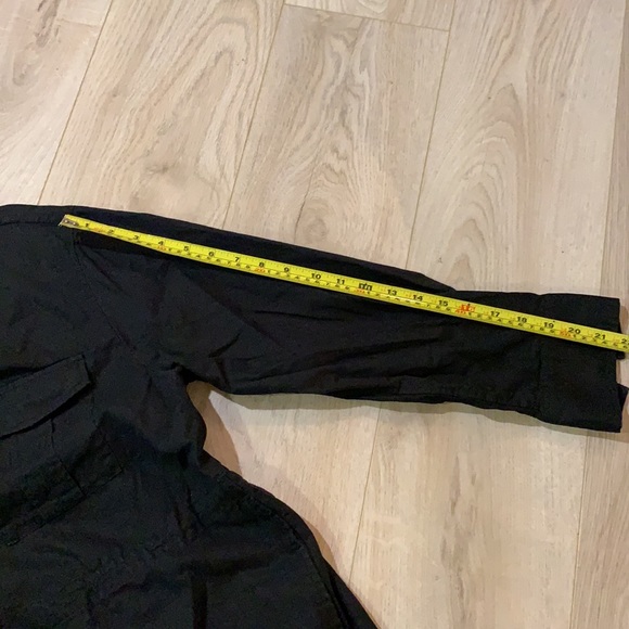 Uniqlo Utility Linen Cotton Shirt Jacket Sz M - Picture 4 of 9